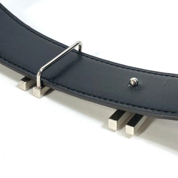 HERMES H belt Ash okare belt Togo gray main image 6